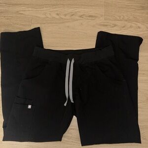 Figs Black Scrub Pants